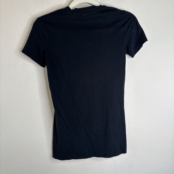James Perse Black V-Neck Tee - Picture 2 of 4